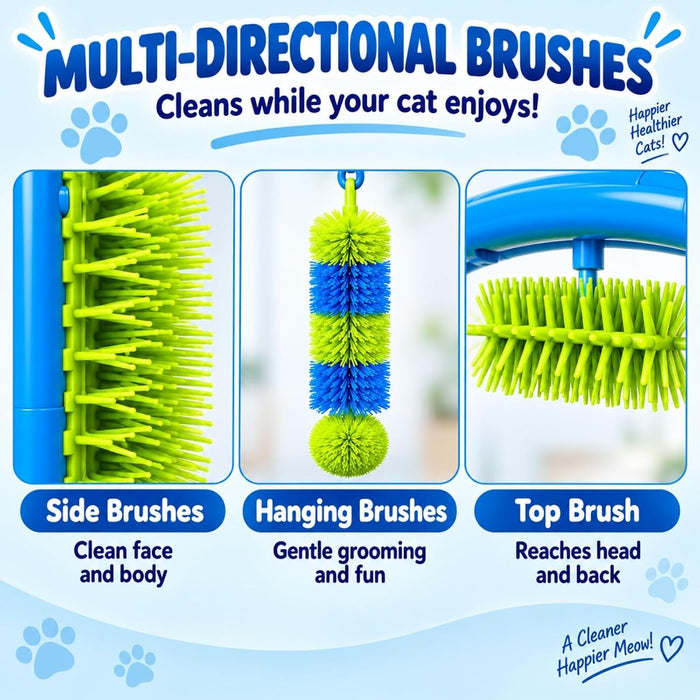 Self Grooming Cat Wash Station