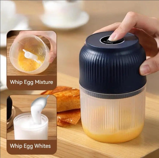 One-Button Multi Chopper – Perfect for Meat, Fruit, Chili & Ginger