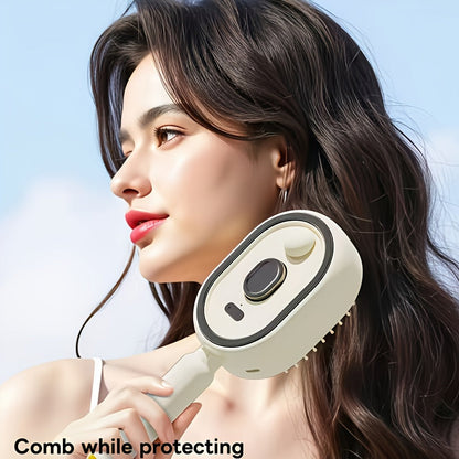 Air-Cushion Massagekamm mit Selbstreinigung und Anti-Frizz-Effekt