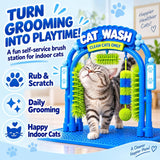 Self Grooming Cat Wash Station