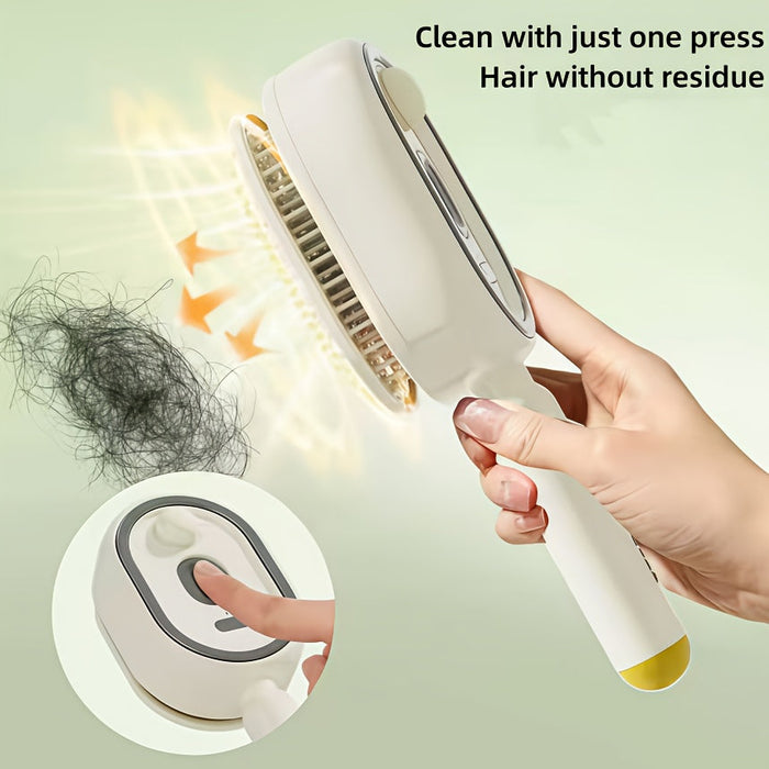 Air-Cushion Massagekamm mit Selbstreinigung und Anti-Frizz-Effekt