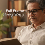 Full Frame Bifocal Adaptive Power Reading Glasses Buy 1 Free 1