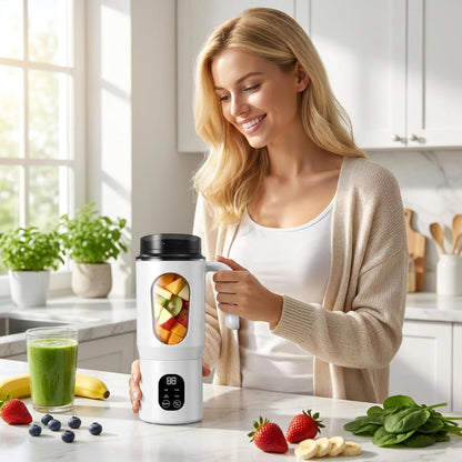 580ML Portable Electric Blender with LEDDisplay