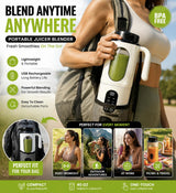 580ML Portable Electric Blender with LEDDisplay