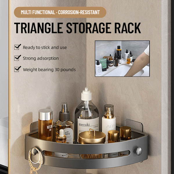 Bathroom Triangle Shelf