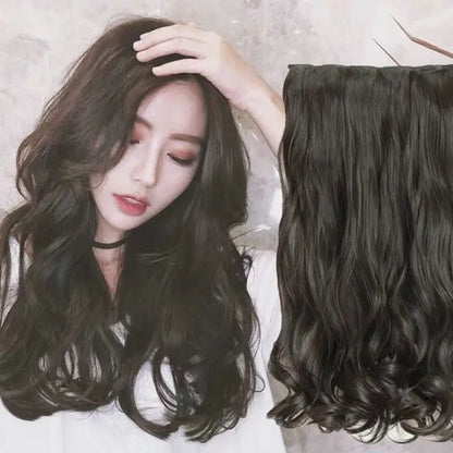 Hair Clip Curly Panjang Keriting Bergelombang
