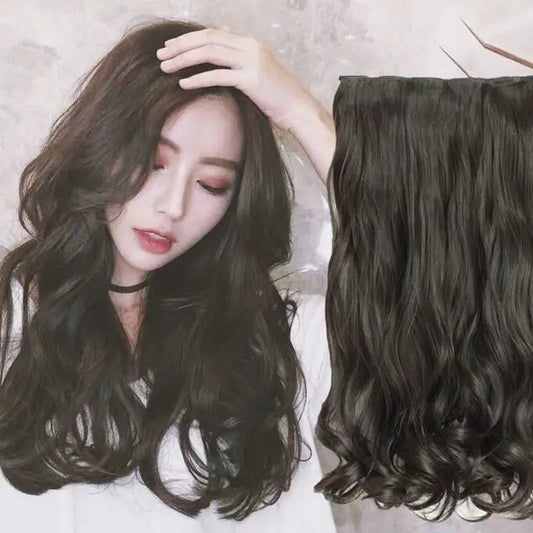 Hair Clip Curly Panjang Keriting Bergelombang