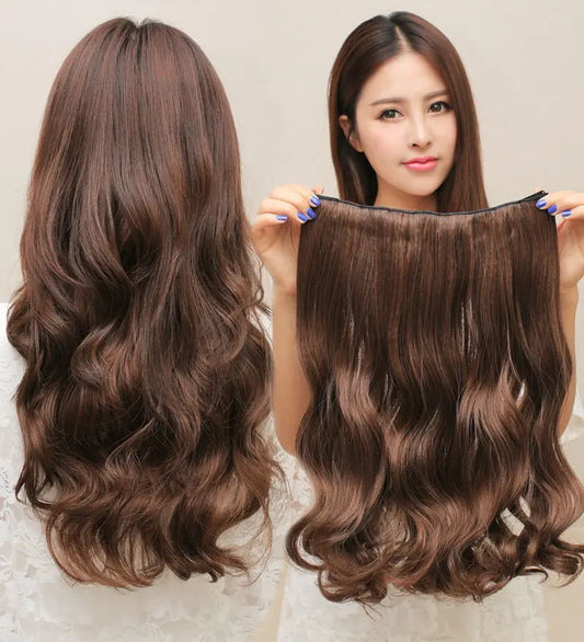 Hair Clip Curly Panjang Keriting Bergelombang