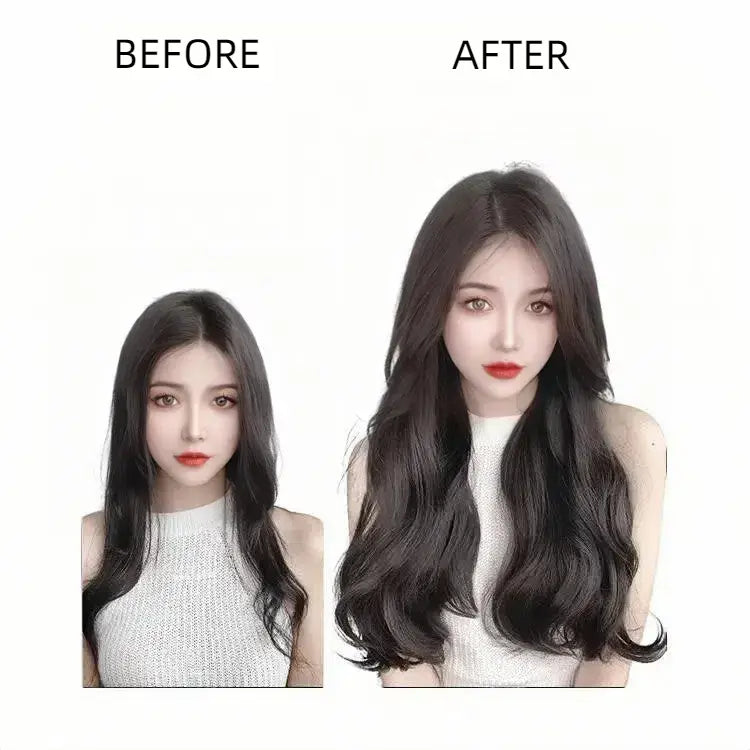 Hair Clip Curly Panjang Keriting Bergelombang